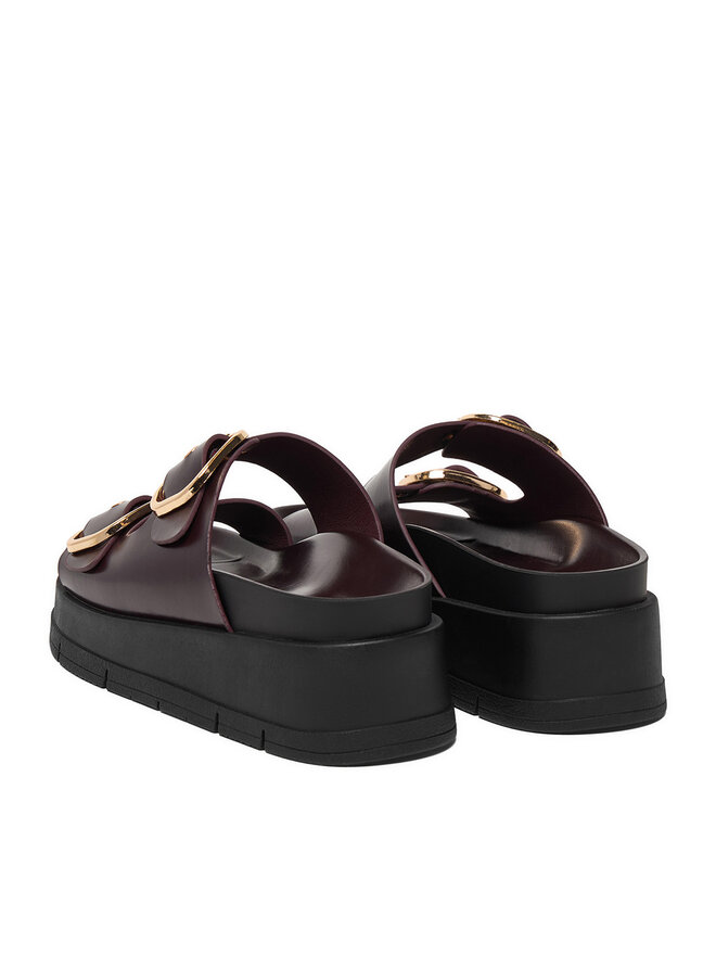 DeeZee Pantoletten DeeZee CEO-HY62273-2 Dunkelrot