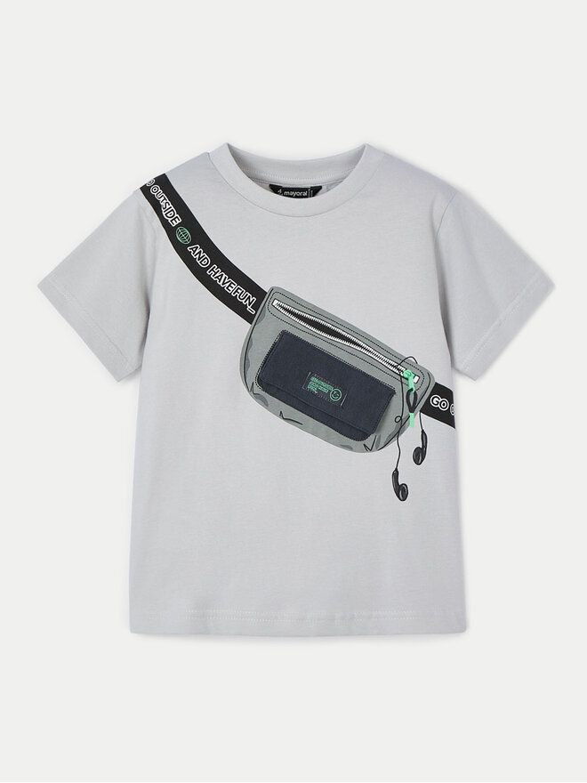 Mayoral Mayoral Camiseta 3036 Gris Regular Fit