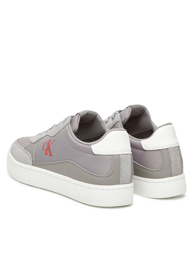Calvin Klein Jeans Сникърси Calvin Klein Jeans Classic Cupsole Mg Nylon Mix YM0YM01304 Сив