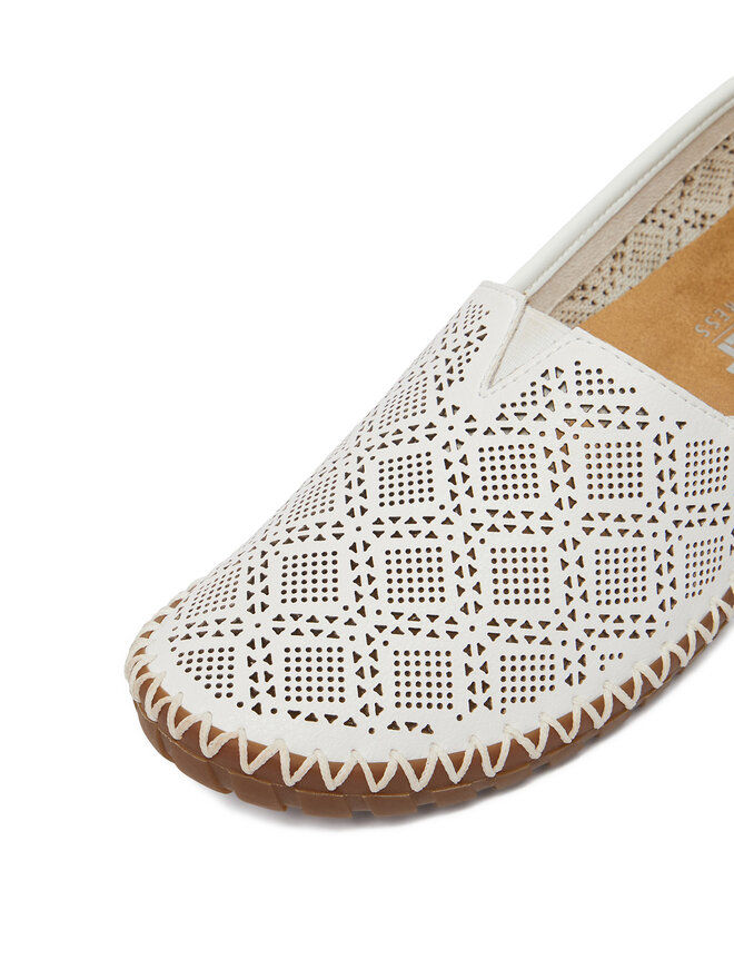 Rieker Halbschuhe Rieker CEO-M2851-80 Weiß