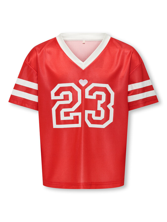 Kids ONLY Kids ONLY Camiseta Lulu 15354971 Rojo Regular Fit