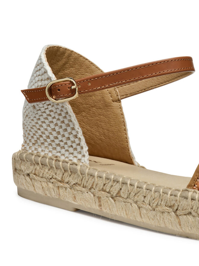 Geox Espadrilles Geox D Lampedusa D55V0B 02MLM C5FH6 Barna
