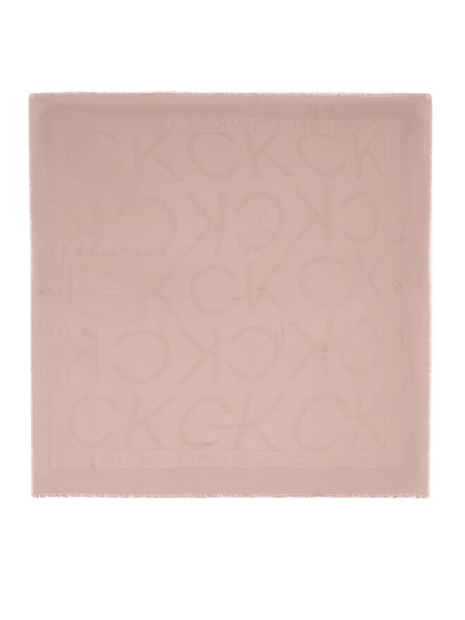 Calvin Klein Šátek Calvin Klein Large Monogram K60K611740 Šedá