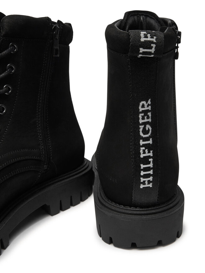 Tommy Hilfiger Botas Tommy Hilfiger Casual Hilfiger Chunk Z Nbk Boot FM0FM05149 Negro