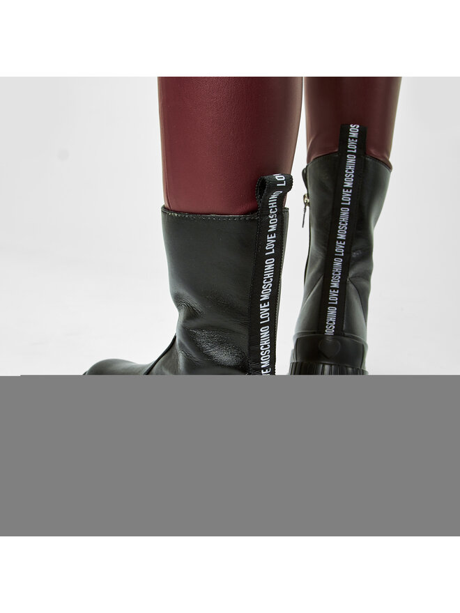 LOVE MOSCHINO Ботильйони LOVE MOSCHINO JA21283G0BJI0000 Чорний