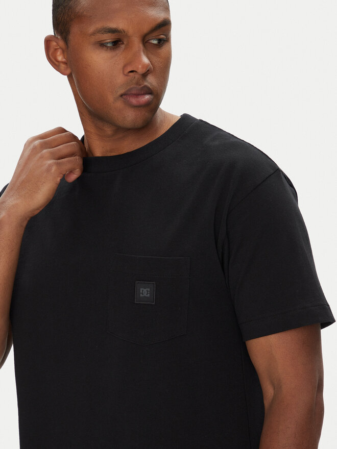 DC DC T-Shirt ADYKT03246 Μαύρο Regular Fit