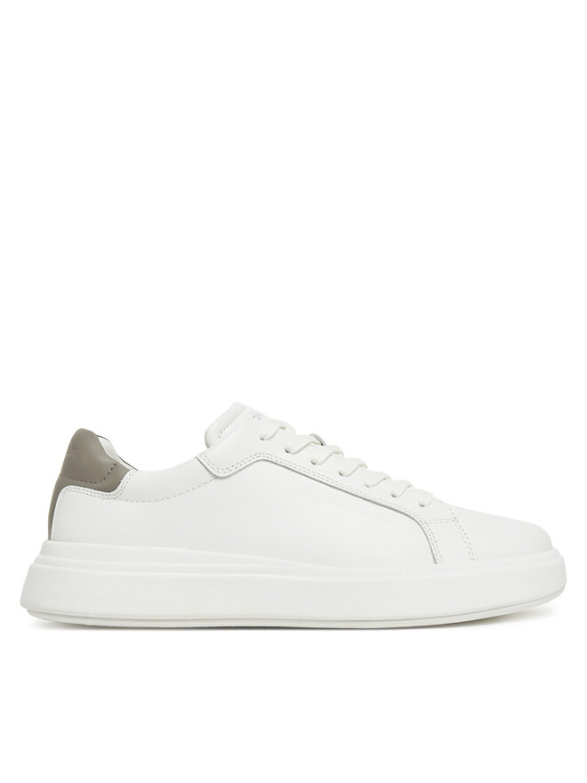 Calvin Klein Αθλητικά Calvin Klein Low Top Lace Up Lth HM0HM01016 Λευκό