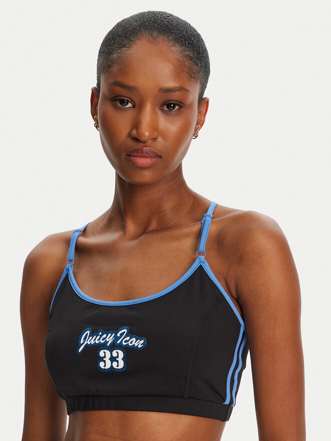 Juicy Couture Juicy Couture Бюстгальтер-топ JCSNS125404 Чорний