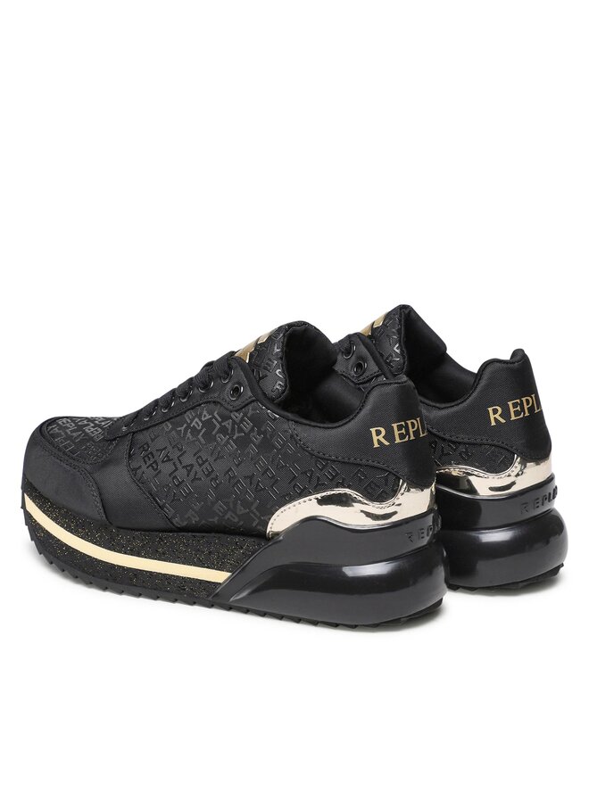 REPLAY Sneakers Replay New Penny Total GWS3D .000.C0034T Schwarz