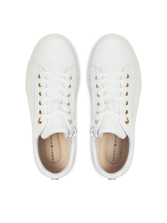 Tommy Hilfiger Sneakers Tommy Hilfiger Low Cut Lace-Up Sneaker TA9-33539-1351 S Alb