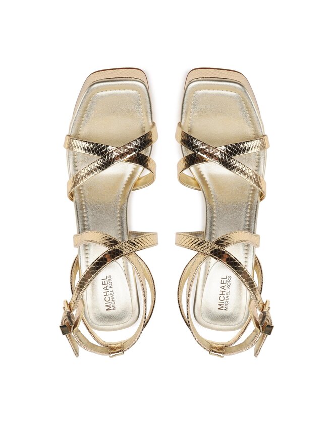 MICHAEL Michael Kors Босоніжки MICHAEL Michael Kors Paola Platform Sandal 40S3PLHS1M Золотий