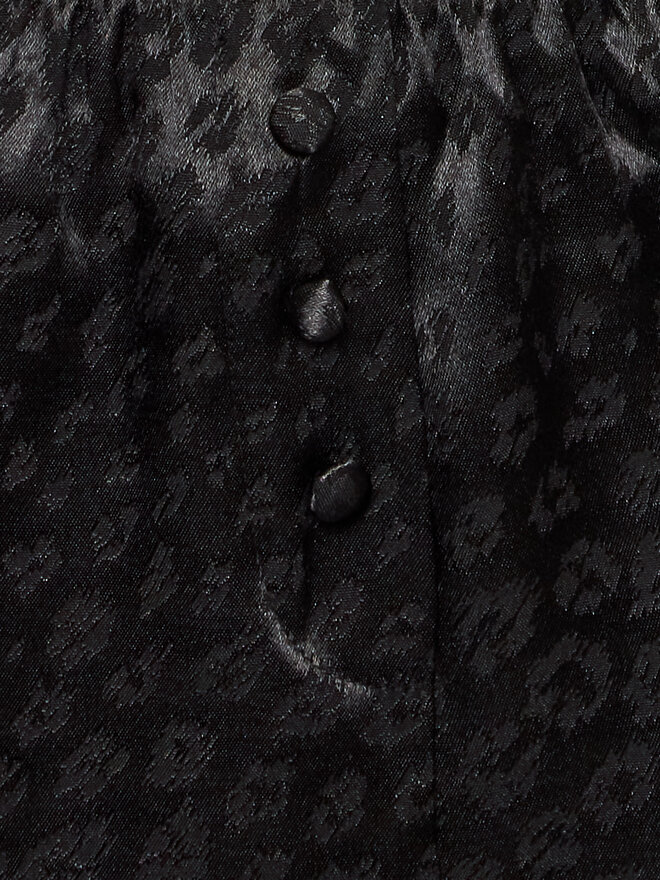 Hunkemöller Hunkemöller Pyjamashorts 203224 Schwarz Comfortable Fit