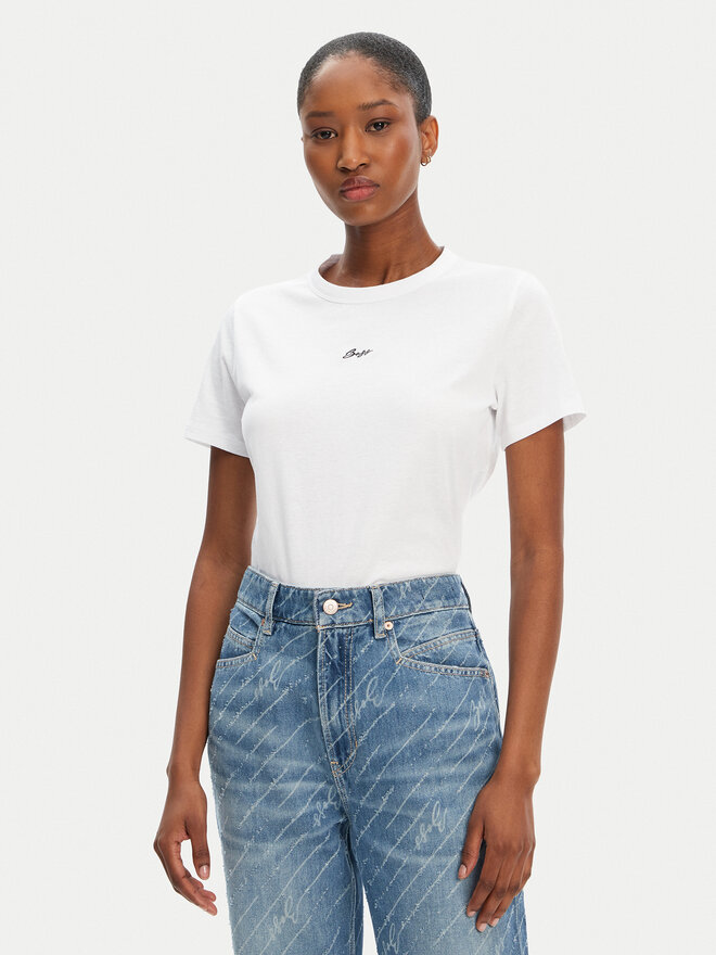 BOSS BOSS T-Shirt C_Elogo_5 50547547 Weiß Slim Fit