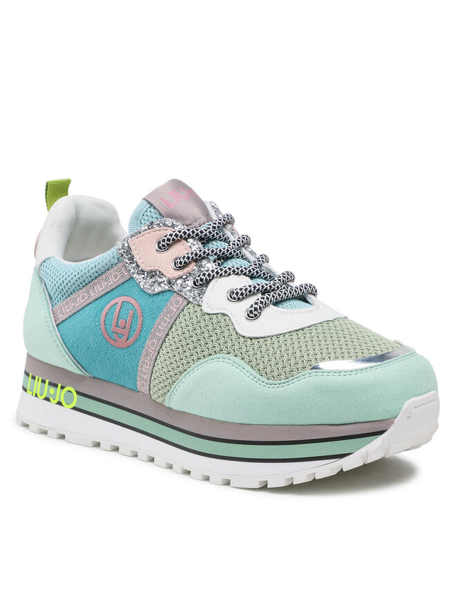 Sneakersy Liu Jo Maxi Wonder 3 4A2391 EX030 S Zielony