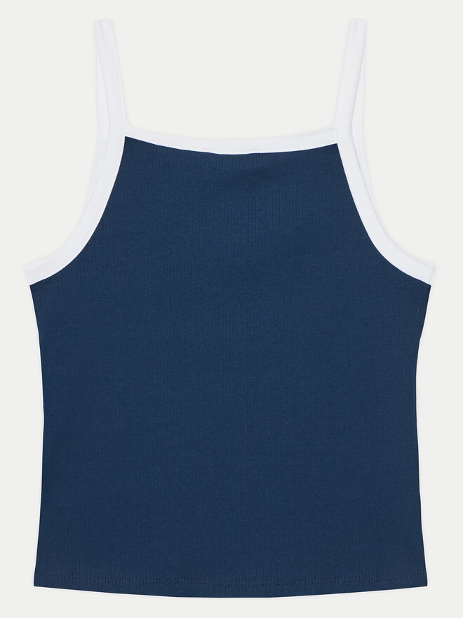 Guess Guess Marškinėliai J5GI07 KCU20 Mėlyna Slim Fit