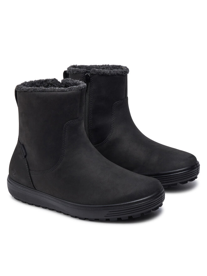 ECCO Polokozačky ECCO Soft 7 Tred W 45075302001 Černá