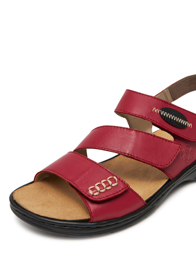 Rieker Σανδάλια Rieker 64573-33 Κόκκινο