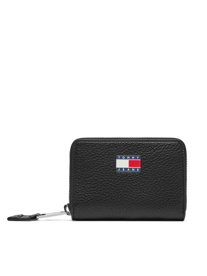 Tommy Jeans Portofel Mic de Damă Tommy Jeans Tjw Must Small Za AW0AW17642 Negru