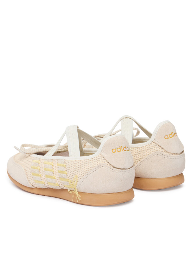 adidas Балетки adidas Barreda Mary Jane KI3380 Бежевий