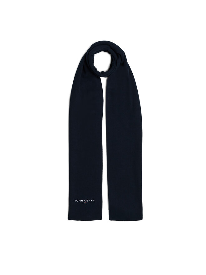 Tommy Hilfiger Šál Tommy Hilfiger Linear Logo AM0AM12649 Tmavomodrá