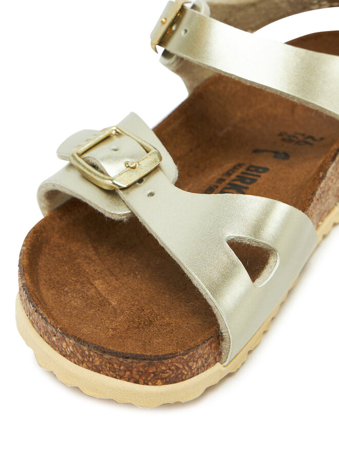 Birkenstock Sandalen Birkenstock Rio As Kids 1029540 S Goldfarben