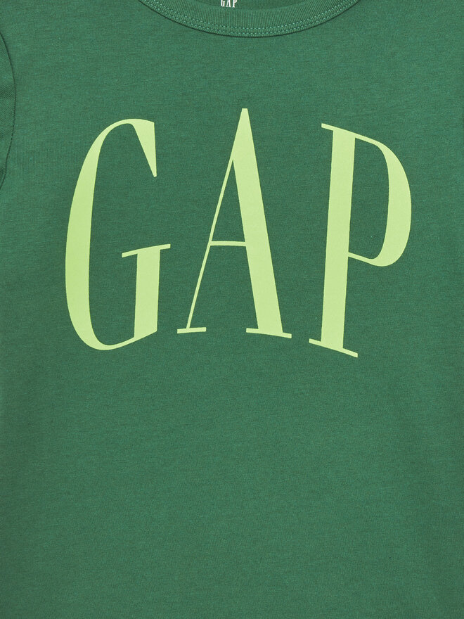 Gap Gap Marškinėliai 708411-00 Žalia Regular Fit