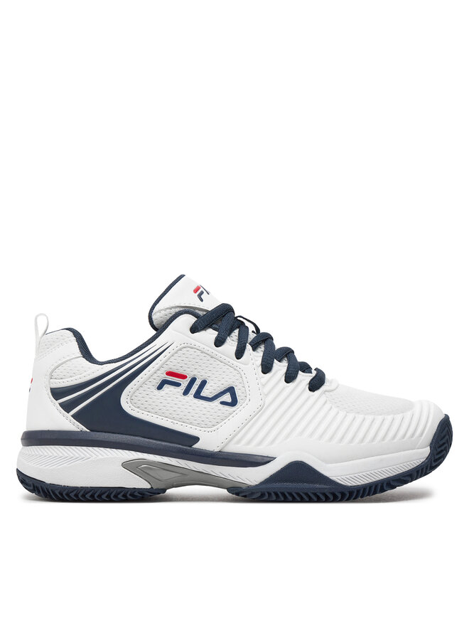 Zapatos fila color blanco invierno top