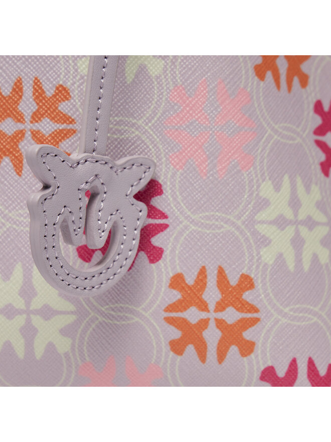 PINKO Kabelka Pinko Carrie Shopper Classic PE 24 PLTT 102833 A1EM Fialová