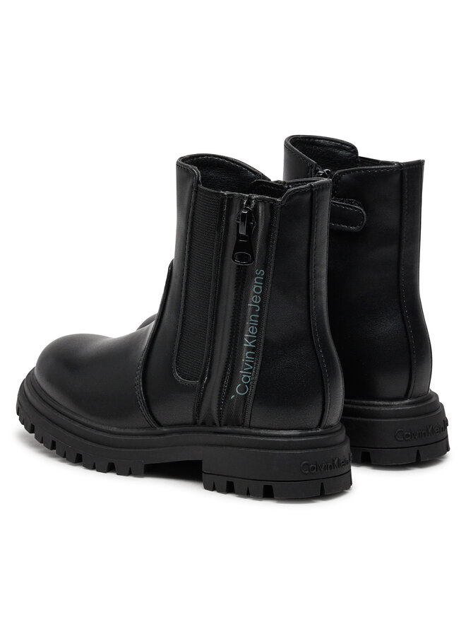 Calvin Klein Jeans Botine Calvin Klein Jeans Chelsea Boot V3A5-81019-1355 M Negru