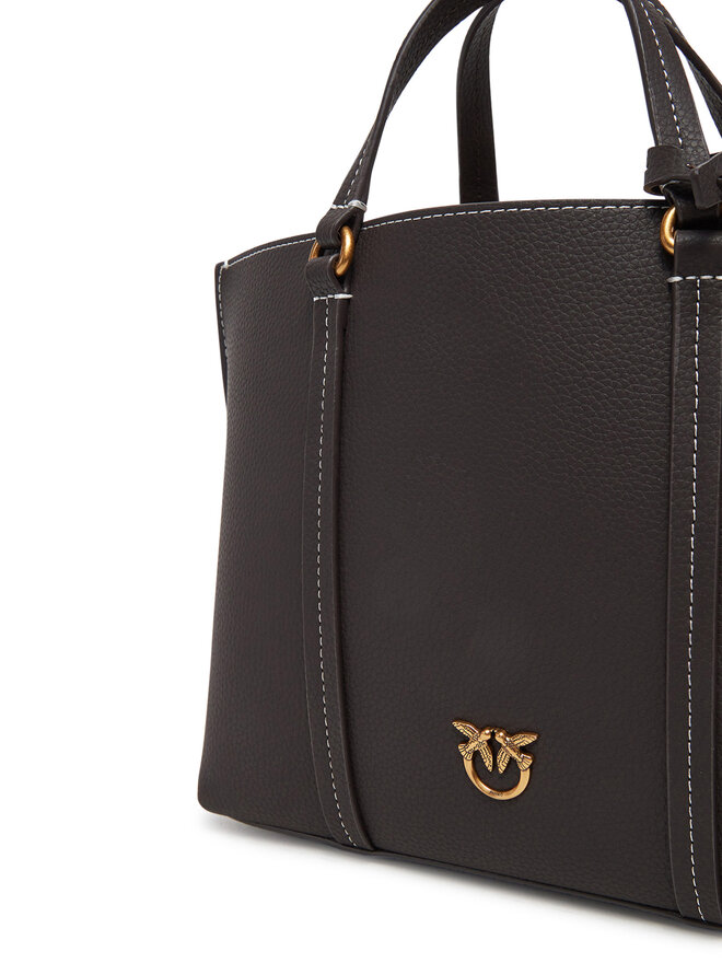 PINKO Τσάντα PINKO Carrie Shopper Classic AI 24-25 PLTT 102833 Καφέ
