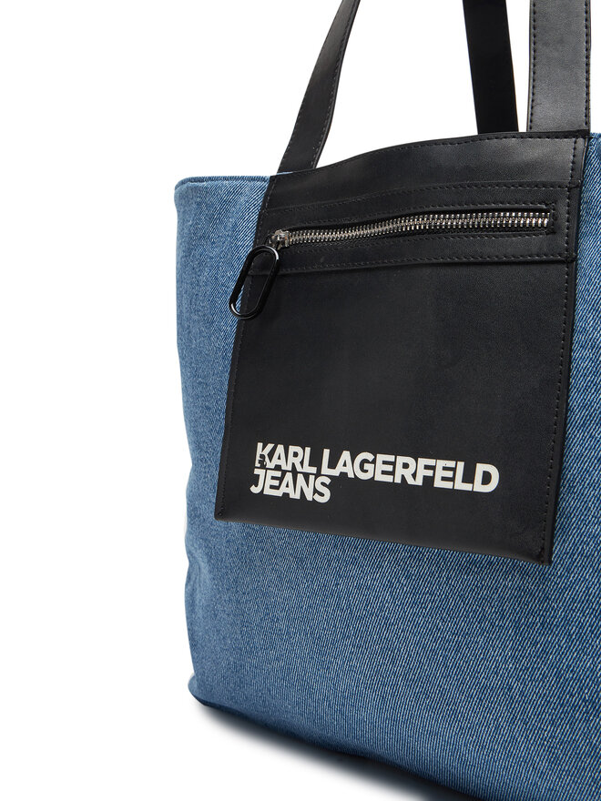 Karl Lagerfeld Jeans Torebka Karl Lagerfeld Jeans A2W50029 Niebieski