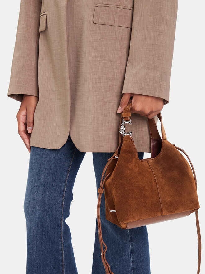 Coccinelle Handtasche Coccinelle THE Coccinelle C-Easy E1 THE 58 01 01 Braun