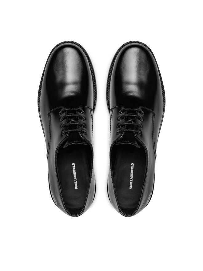 KARL LAGERFELD Półbuty KARL LAGERFELD KL11424 Czarny