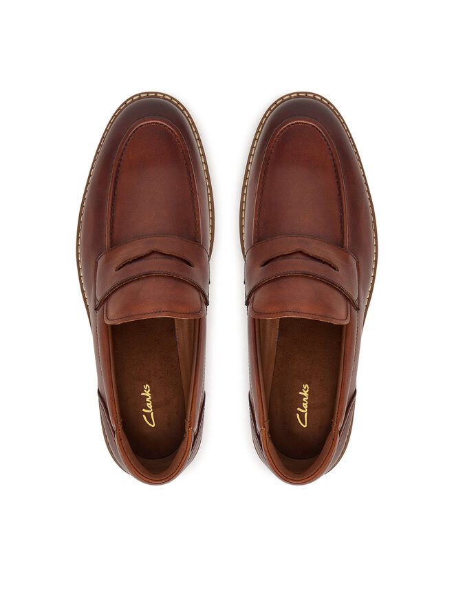 Clarks Halbschuhe Clarks Aldwin 2 Step 26320111 Braun