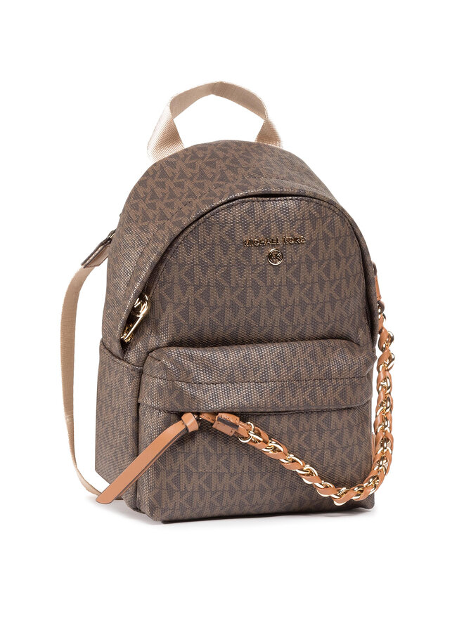 Mochila Michael Kors Slater Para Mujer Marrón