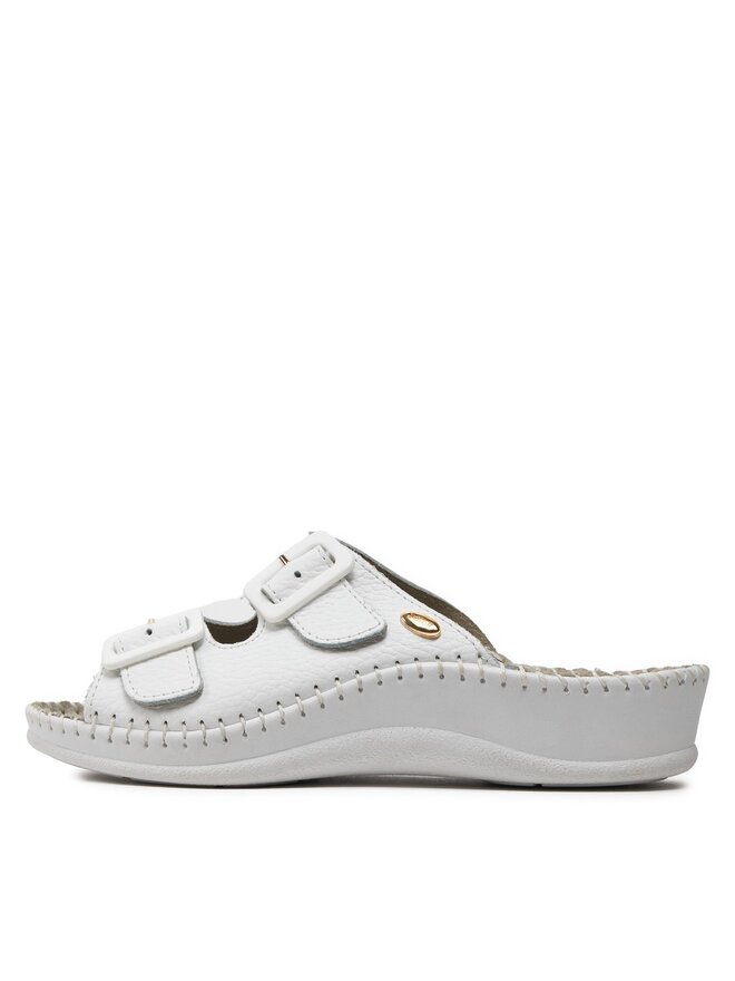 Scholl Παντόφλες Scholl Weekend F20067 1065 360 Λευκό