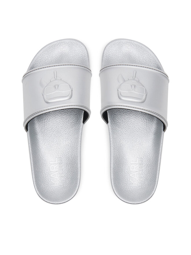 KARL LAGERFELD Natikače KARL LAGERFELD Kondo 2.0 KL80919M Srebrna