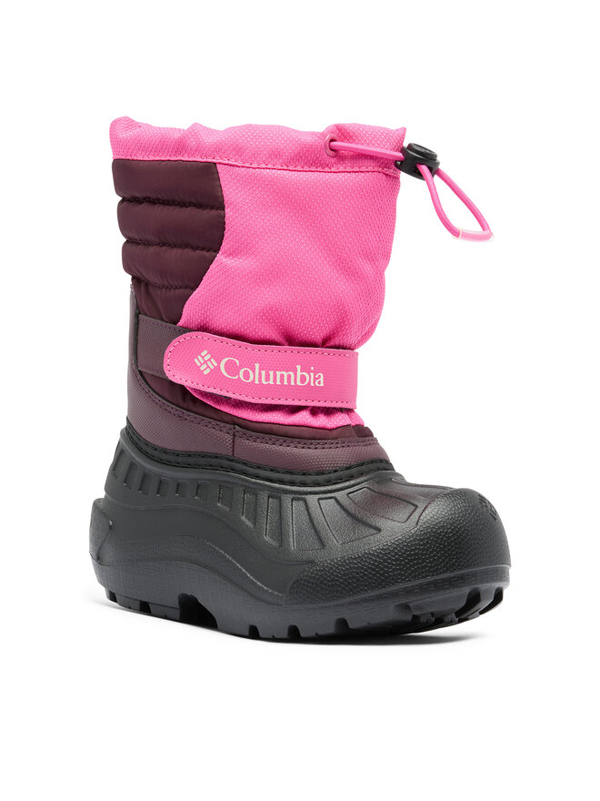 Columbia Μπότες Χιονιού Columbia Children'S Powderbug Snowlite 2078922 Μπορντό