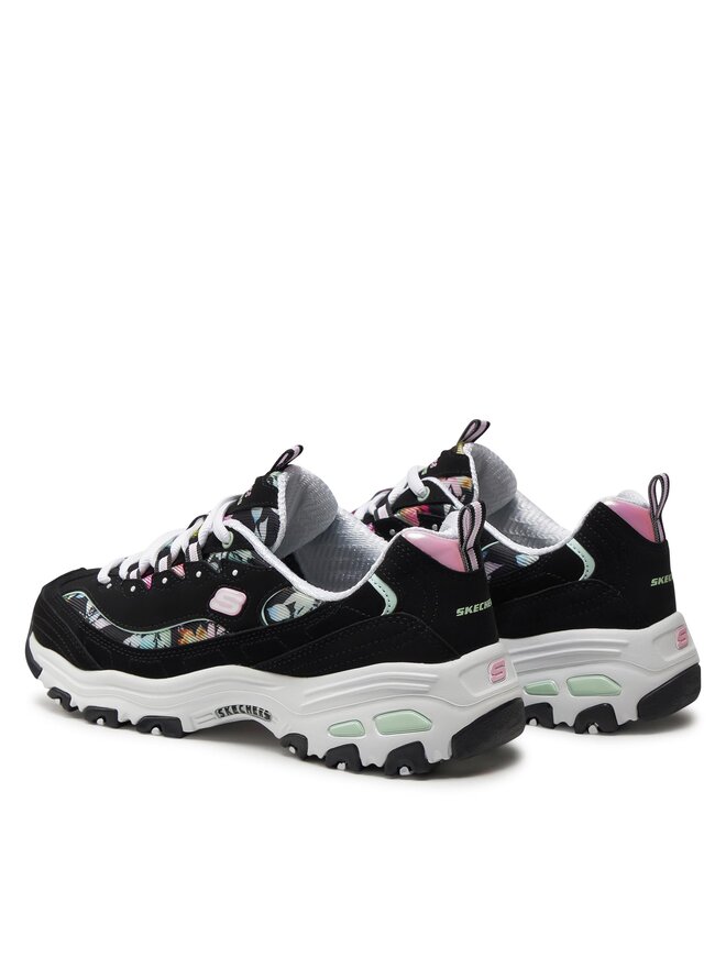 Skechers Αθλητικά Skechers D'Lites-Blooming Fields 149794/BKMT Μαύρο