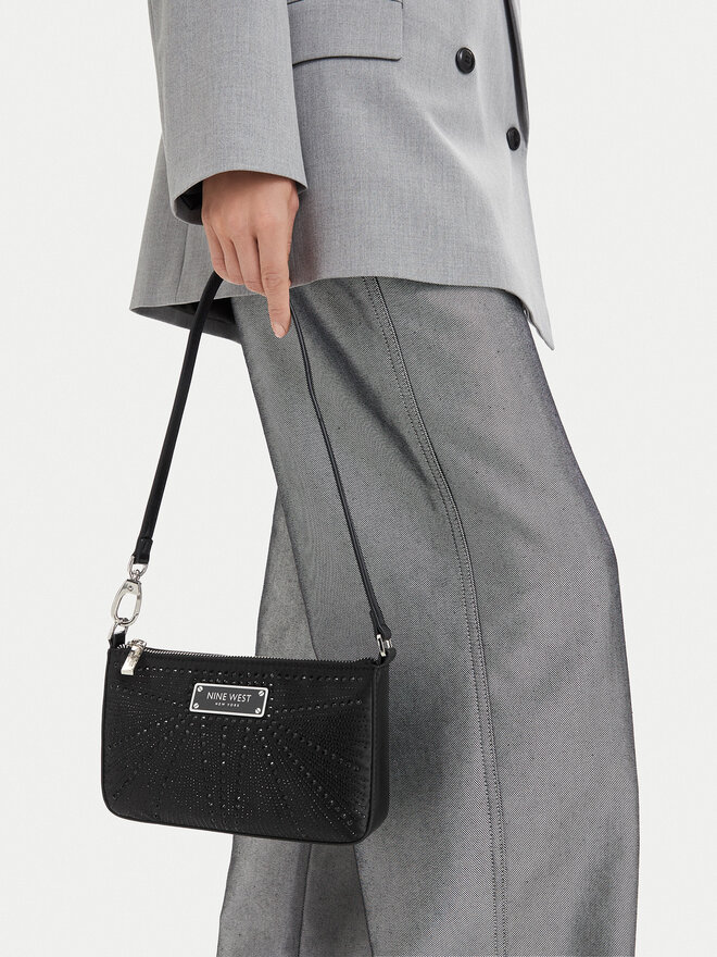 Nine West Handtasche Nine West CEO-LUXE SERENITY-LA374-4773 Schwarz
