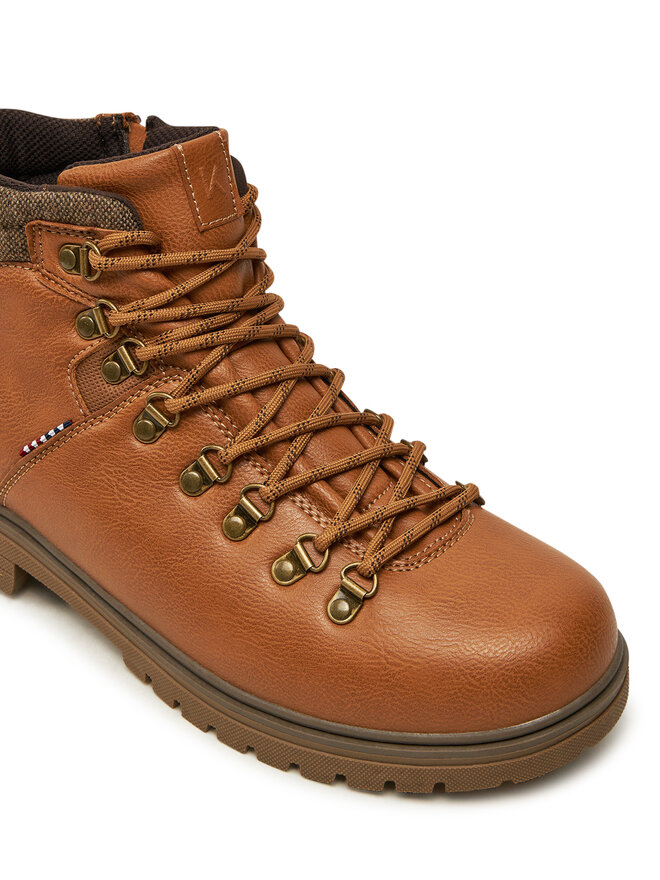 Kimberfeel Schnürstiefeletten Kimberfeel Gaspard Braun
