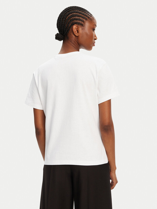 HUGO HUGO T-Shirt Destrel_2 50544897 Λευκό Relaxed Fit