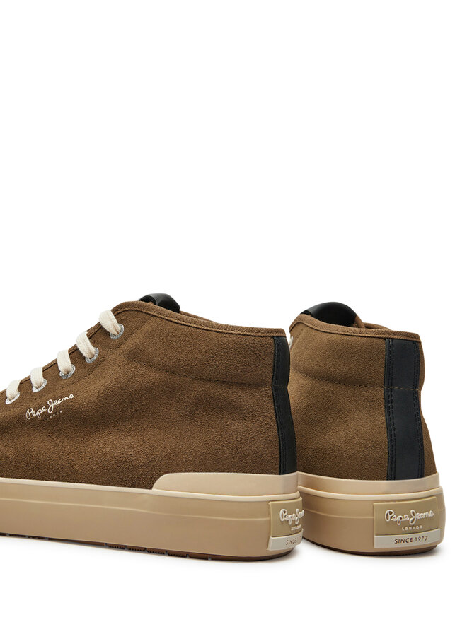Pepe Jeans Сникърси Pepe Jeans Ben Top PMS31051 Зелен