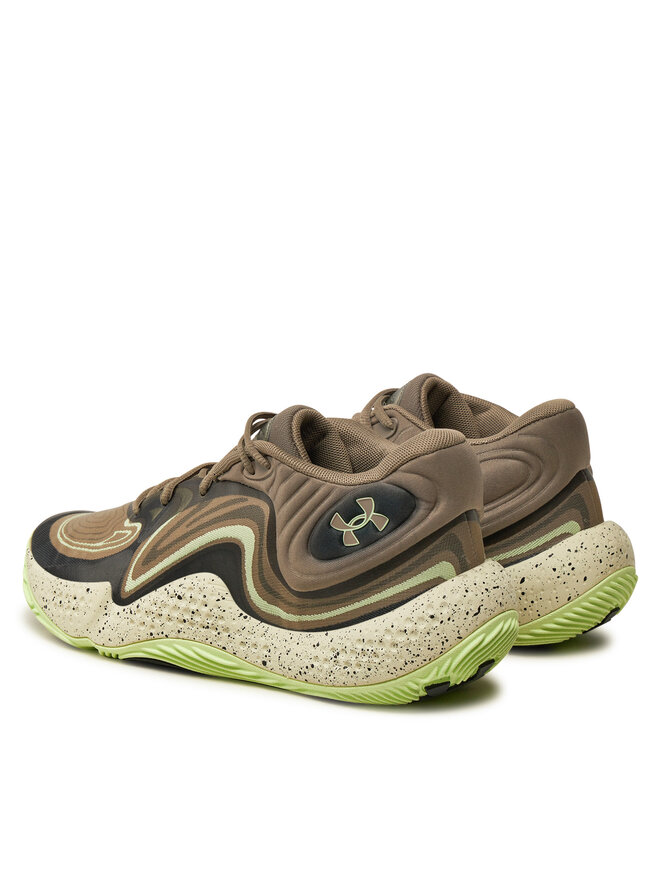 Under Armour Krepšinio batai Under Armour Ua Spawn 6 Mid Camo 3028338-200 Pilka