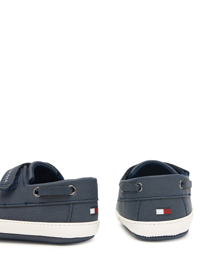 Tommy Hilfiger Halbschuhe Tommy Hilfiger Low Cut Velcro T0B9-34331-0700 Dunkelblau