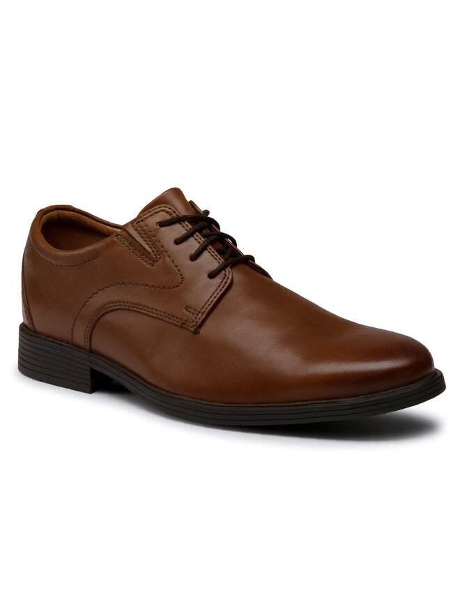 Clarks Nizki čevlji Clarks Whiddon Plain 261529197 Rjava