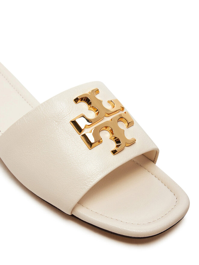 Tory Burch Klapki Tory Burch Eleanor 157966 Écru