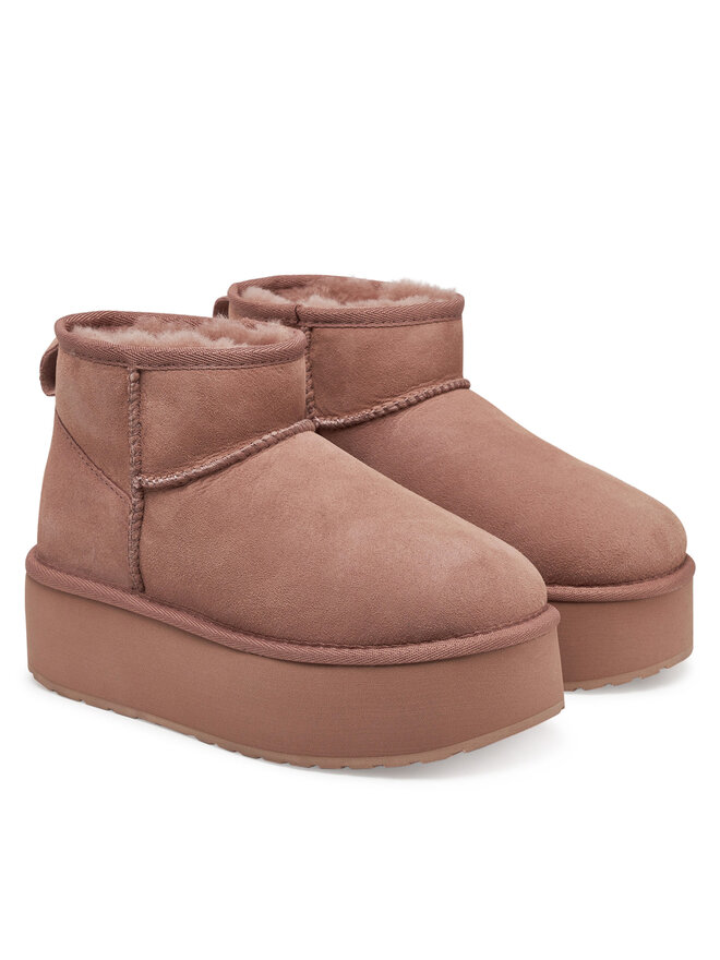 EMU Australia Śniegowce EMU Australia Stinger Micro Flatform W13082 Różowy