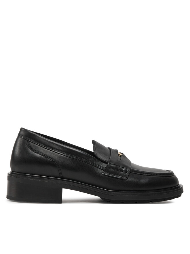 Tommy Hilfiger Lordsy Tommy Hilfiger Th Penny Loafer FW0FW08029 Czarny