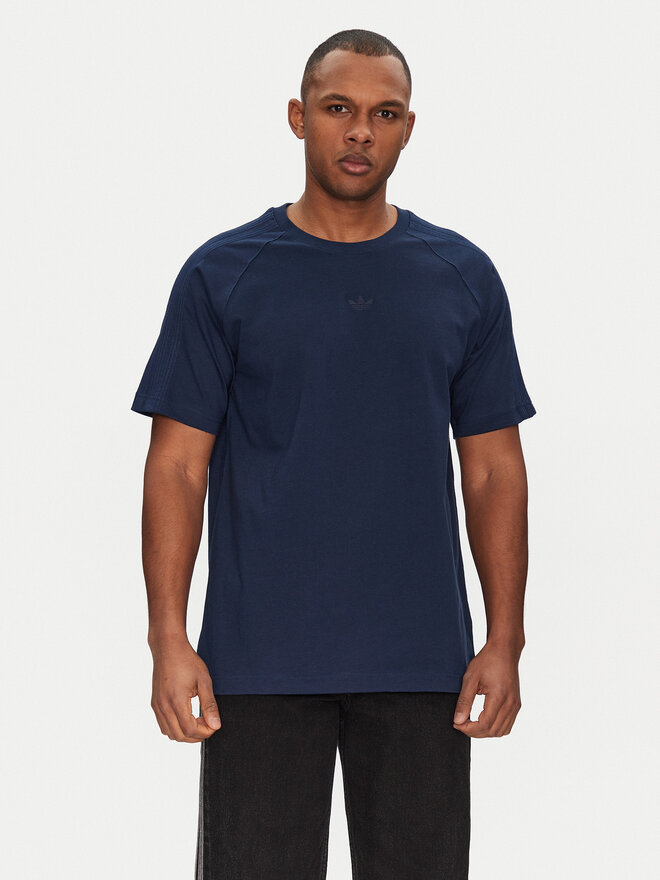 adidas adidas Póló Premium Essentials JD3279 Sötétkék Loose Fit